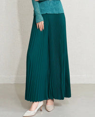 Luxury Plissé Palazzo Pants
