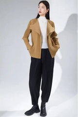Couture Plisse Convertible Jacket