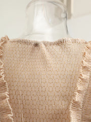 Truly Pleated Sleeveless Top & Skirt