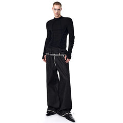 Men's Luxury Drawstring Studded Pants
