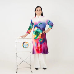 Luxurious Floral Top & Pant Set