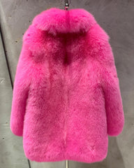 Couture Fox Fur Coat