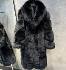 Women’s Fox Fur Full-Length Coat