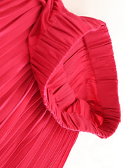 Luxury Pleated Maxi Skirt