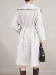 Signature Plissé Trench Coat
