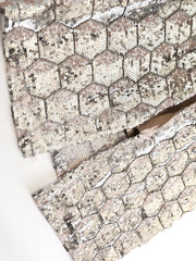 Luxury Honeycomb Sequin Skirt