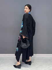 Stylish Casual Oversized Batwing Sleeve Dress