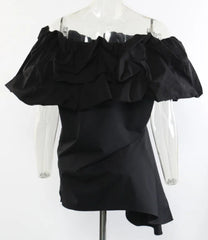 Asymmetrical Off-Shoulder Top