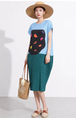 Signature Plissé Cap Sleeve Dress