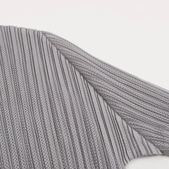 Lightweight Plisse Open-Front Cardigan