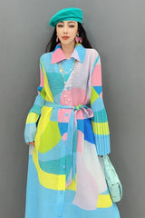 HEYFANCYSTYLE Ruffled Pastel Dress