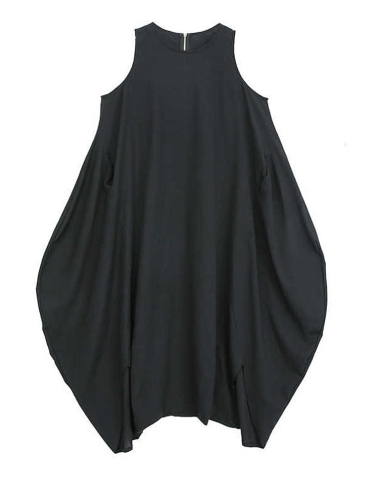 Olivia Luxe Oversized Black Jumpsuit