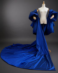 Luxury Taffeta Opera Coat