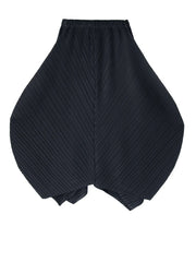 Luxury Pleats Asymmetric Skirt