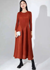 Luxury Japanese Pleats Dress