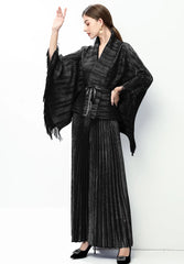 Luxury 2-Piece Pleats Skirt Set