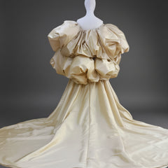 Avant-Garde Taffeta Opera Coat