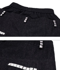 Men's Luxury Drawstring Studded Pants