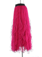 Couture Polka Dot Tulle Skirt