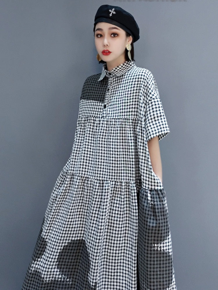 Chic Classique Oversized Baby Doll Dress – HEYFANCYSTYLE