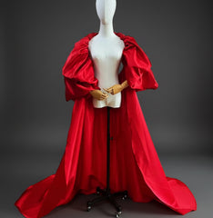 Luxury Taffeta Formal Coat