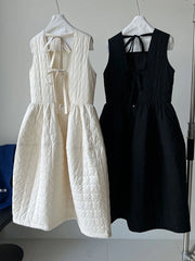 Luxury Quilted Layering Dress