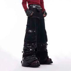 Men's Luxury Denim Wide-Leg Jeans