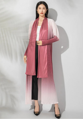 Elegant Travel Pleated Coat