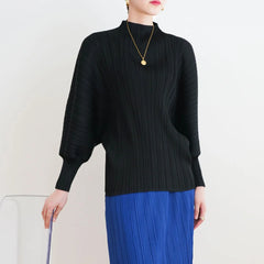 Luxury Japanese Pleated Blouse