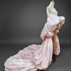 Couture Floor-Length Evening Cape