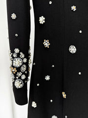 Luxury Crystal Embellished Maxi Dress