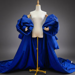 Luxury Taffeta Opera Coat