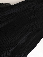 Luxury 3D Floral Knit Skirt