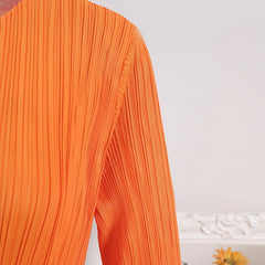 Luxe Tiered Ruffle Pleats Dress