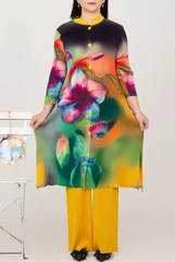 Luxurious Floral Top & Pant Set