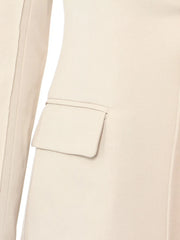 Luxe Minimalist Draped Blazer