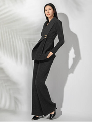 Luxury Pleated Knit Set