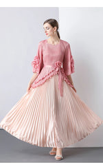 Truly Pleated Top with Luxury Skirt