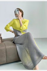 Petite Luxe Japanese Pleats Skirt Set