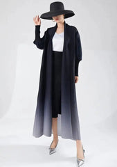 Luxury Plisse Longline Cardigan