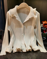 Premium Japanese Pleats Top