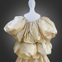 Avant-Garde Taffeta Opera Coat