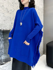Luxury Oversized Poncho Sweater