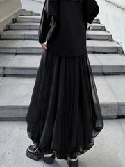 Voluminous Tulle Bubble Skirt