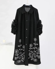 Premium Ruffled Pleats Dress