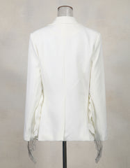 Luxury 3D Floral Blazer