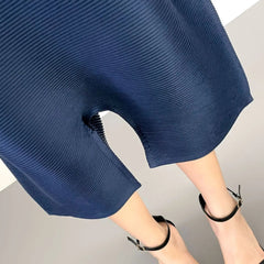 Luxury Pleated Cropped Culottes