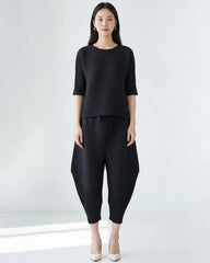 Contemporary Pleated 2-Piece