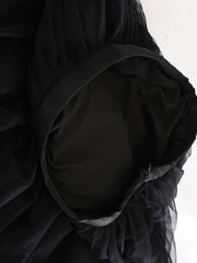Luxury Lace Embroidered Tulle Skirt