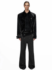 Men's Crocodile Vegan Leather Jacket